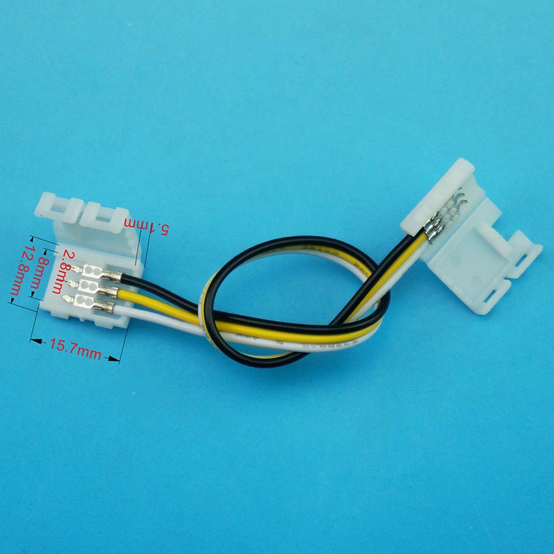 3pin fast connector for width 8mm color temperature led strip lights and dream color WS2811 ws2812b led tape lights 3pin fast connector for width 8mm color temperature led strip lights and dream color WS2811 ws2812b led tape lights
